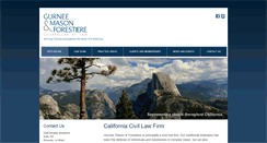 Desktop Screenshot of gurneelaw.com